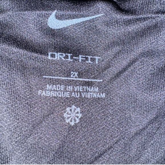 Nike Dri Fit Womens Running Shorts‎ Black 2x Athletic Gym Workout - Picture 3 of 3